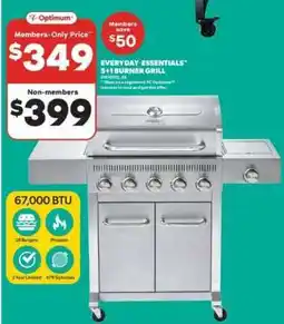 Real Canadian Superstore Everyday Essentials 5+1 Burner Grill offer