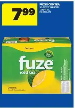 Real Canadian Superstore Fuze iced tea offer