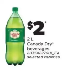 Real Canadian Superstore Canada Dry Beverages offer