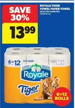 Real Canadian Superstore Royale Tiger Towel Paper Towel offer
