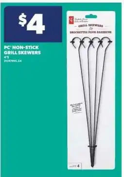 Real Canadian Superstore PC' Non-Stick Grill Skewers offer