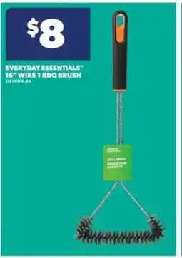 Real Canadian Superstore EVERYDAY ESSENTIALS 16 WIRE T BBQ BRUSH offer