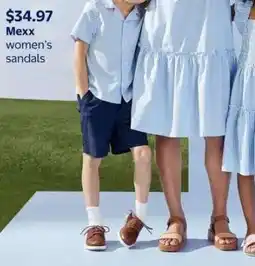 Walmart Mexx women's sandals offer
