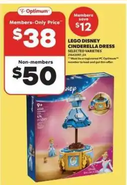 Real Canadian Superstore LEGO Disney Cinderella Dress offer
