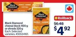 Walmart BLACK DIAMOND CHEESE offer