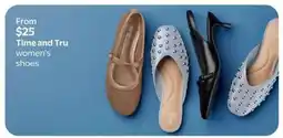 Walmart Time and Tru women's shoes offer