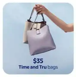 Walmart Time and Tru bags offer