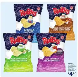 Walmart Ruffles Potato Chips offer