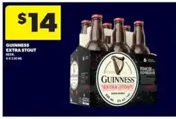 Real Canadian Liquorstore Guinness Extra Stout offer