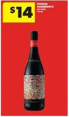 Real Canadian Liquorstore Pasqua Passimento offer