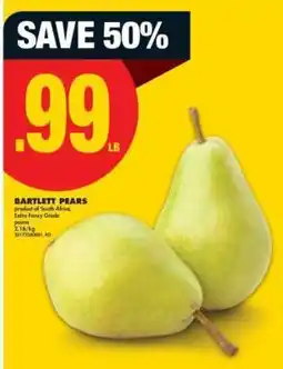 No Frills BARTLETT PEARS offer
