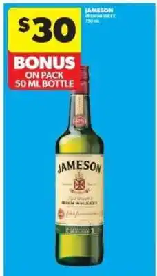 Real Canadian Liquorstore Jameson Irish Whiskey offer