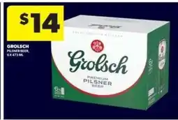 Real Canadian Liquorstore Grolsch Pilsner Beer offer