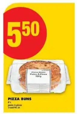 No Frills Pizza Buns offer