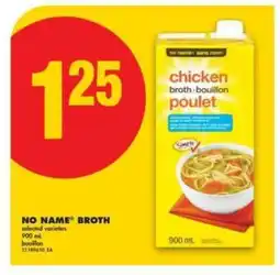 No Frills NO NAME BROTH offer
