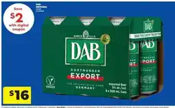 Real Canadian Liquorstore DAB Original Lager offer