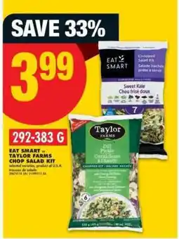 No Frills EAT SMART or TAYLOR FARMS CHOP SALAD KIT offer