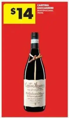 Real Canadian Liquorstore Cantina Zaccagnini offer
