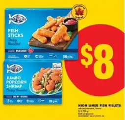 No Frills High Liner Fish Fillets offer