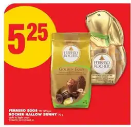 No Frills FERRERO EGGS / ROCHER HALLOW BUNNY offer