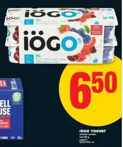 No Frills Iögo Yogurt offer