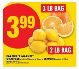 No Frills Farmer's Market Oranges or Lemons offer