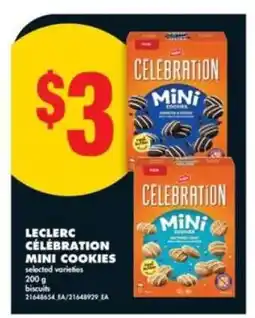 No Frills Leclerc Celebration Mini Cookies offer