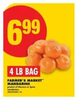 No Frills FARMER'S MARKET MANDARINS offer
