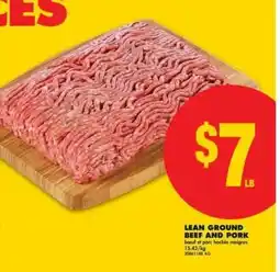 No Frills LEAN GROUND BEEF AND PORK offer