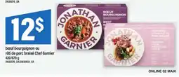 Maxi boeuf bourguignon ou rôti de porc braisé Chef Garnier offer