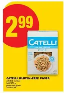 No Frills CATELLI GLUTEN FREE PASTA offer