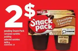 Maxi Snack Pack Chocolate Pudding offer