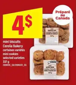 Maxi mini biscuits Cerelia Bakery offer