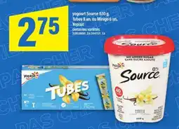 Maxi Yoplait Source 630 g, Tubes 8 un. ou Minigo 6 un offer
