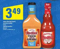Maxi Red Hot Frank's Sauce offer