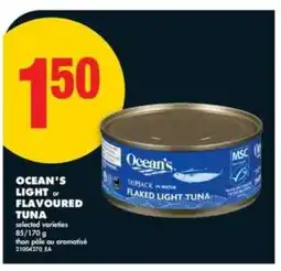No Frills Ocean's Light or Flavoured Tuna offer