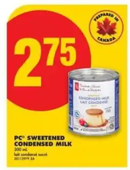 No Frills PC Sweetened Condensed Milk offer