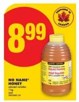 No Frills NO NAME HONEY offer