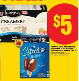 No Frills Chapman's Markdale Creamery Ice Cream or Collection Novelties offer