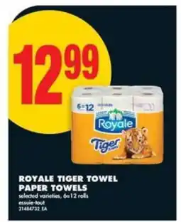 No Frills Royale Tiger Towel Paper Towels offer