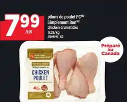 Maxi pilon de poulet PC Simplement Bon offer