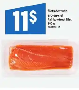 Maxi filets de truite arc-en-ciel offer