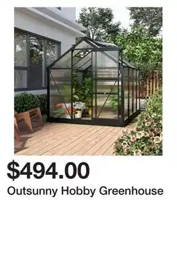 Wayfair Outsunny Hobby Greenhouse offer