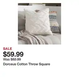 Wayfair Dorceus Cotton Throw Square offer