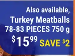 M & M Food Market Turkey Meatballs offer