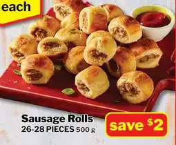 M & M Food Market Sausage Rolls offer