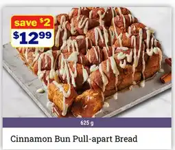 M & M Food Market Cinnamon Bun Pull-apart Bread offer