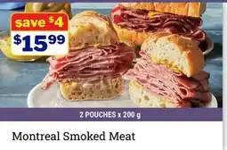 M & M Food Market Montreal Smoked Meat offer