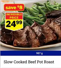 M & M Food Market Slow Cooked Beef Pot Roast offer