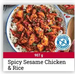 M & M Food Market Spicy Sesame Chicken & Rice offer